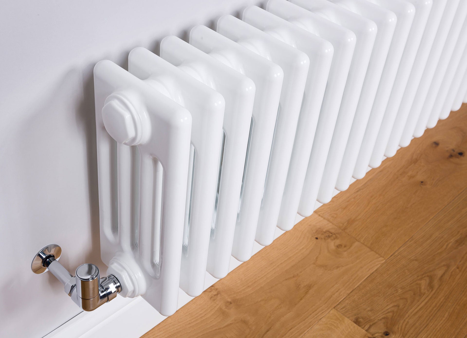 Modus Traffic White 4 Column Radiator