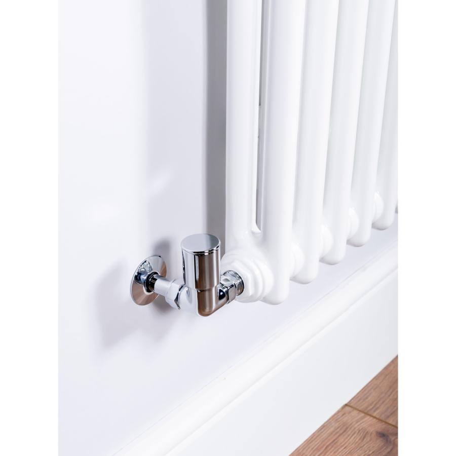 Modus Traffic White Vertical 2 Column Radiator