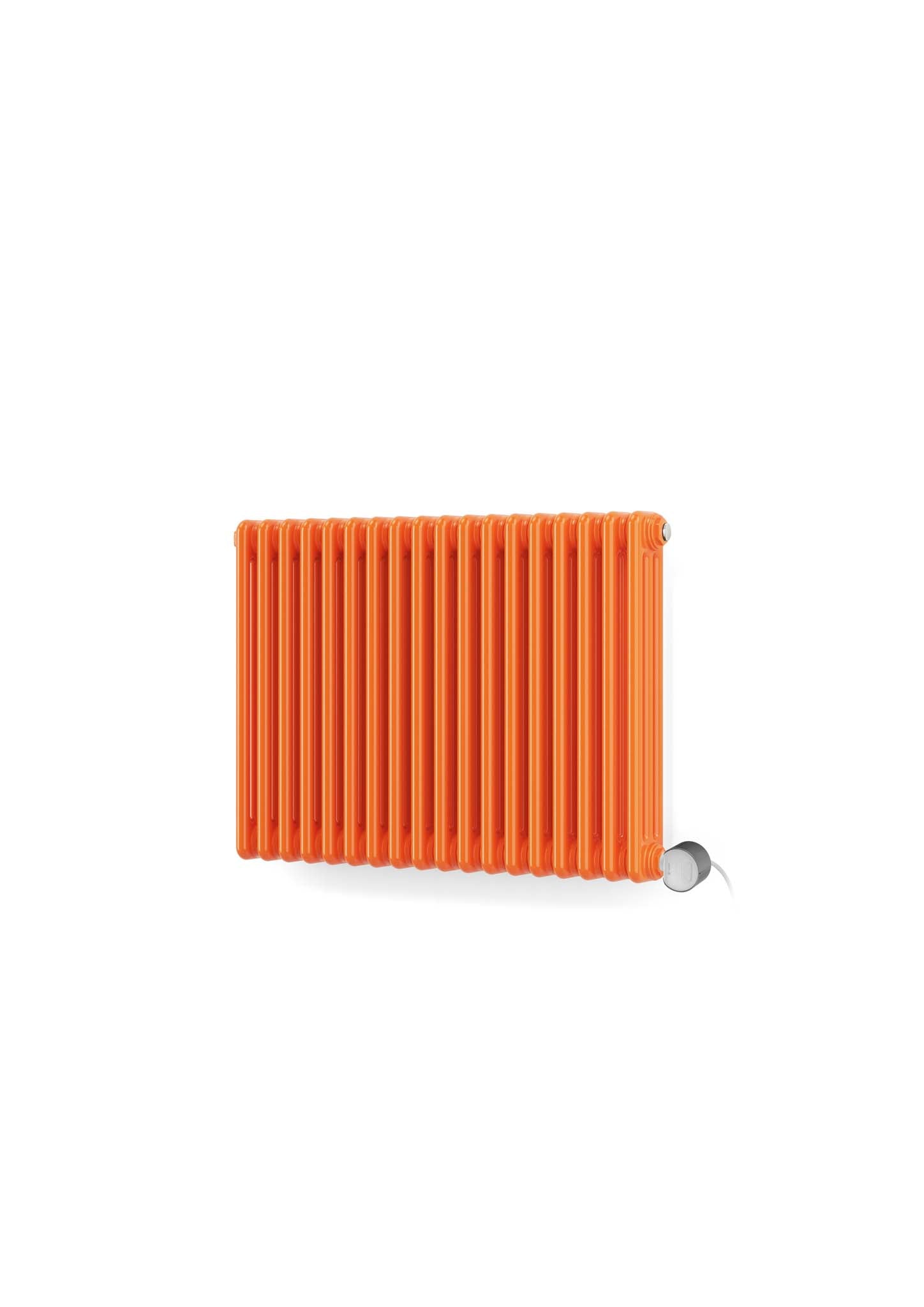 COLORADO Orange 3 Column Electric Radiator (VEO Smart Wifi Element White Metal Alive)