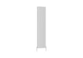 FENTON White Vertical Double Panel Flat Tube Radiator