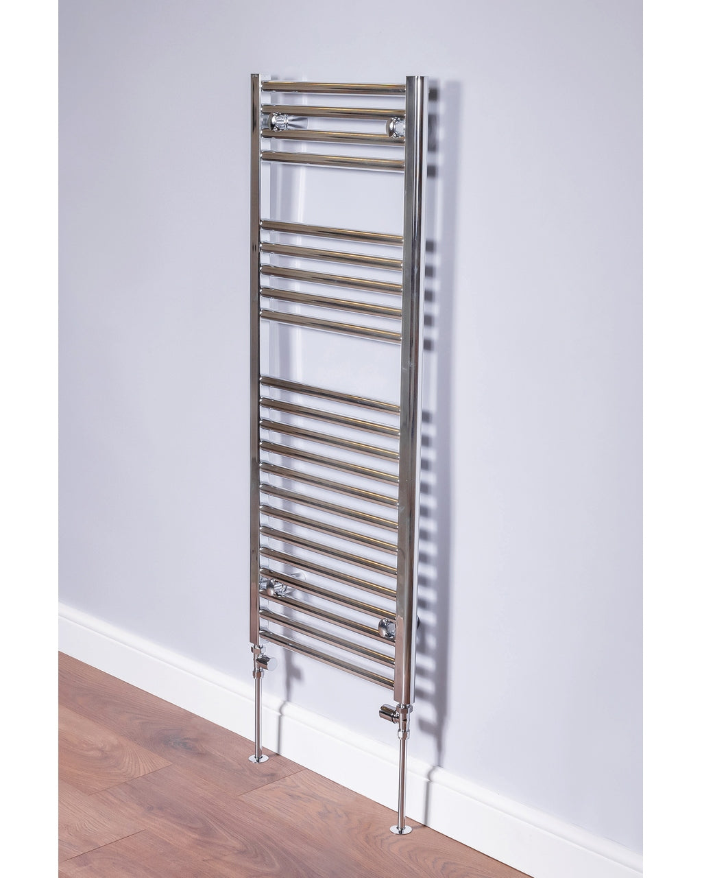 Metro (Colour Selection) Vertical Ladder Rail Round Tube Towel Warmer